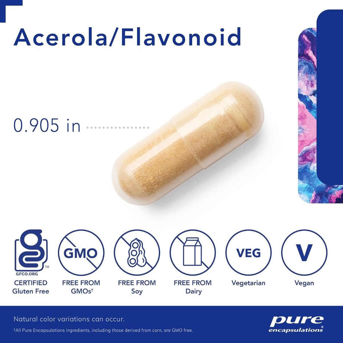 Acerola/flavonoid 120 Veggie Capsa