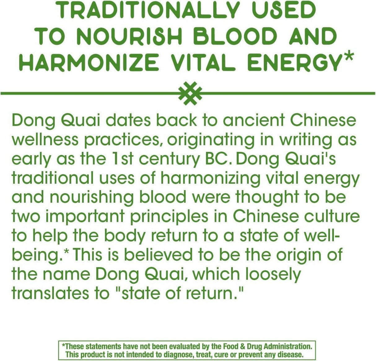 Dong Quai Root 100Capsules