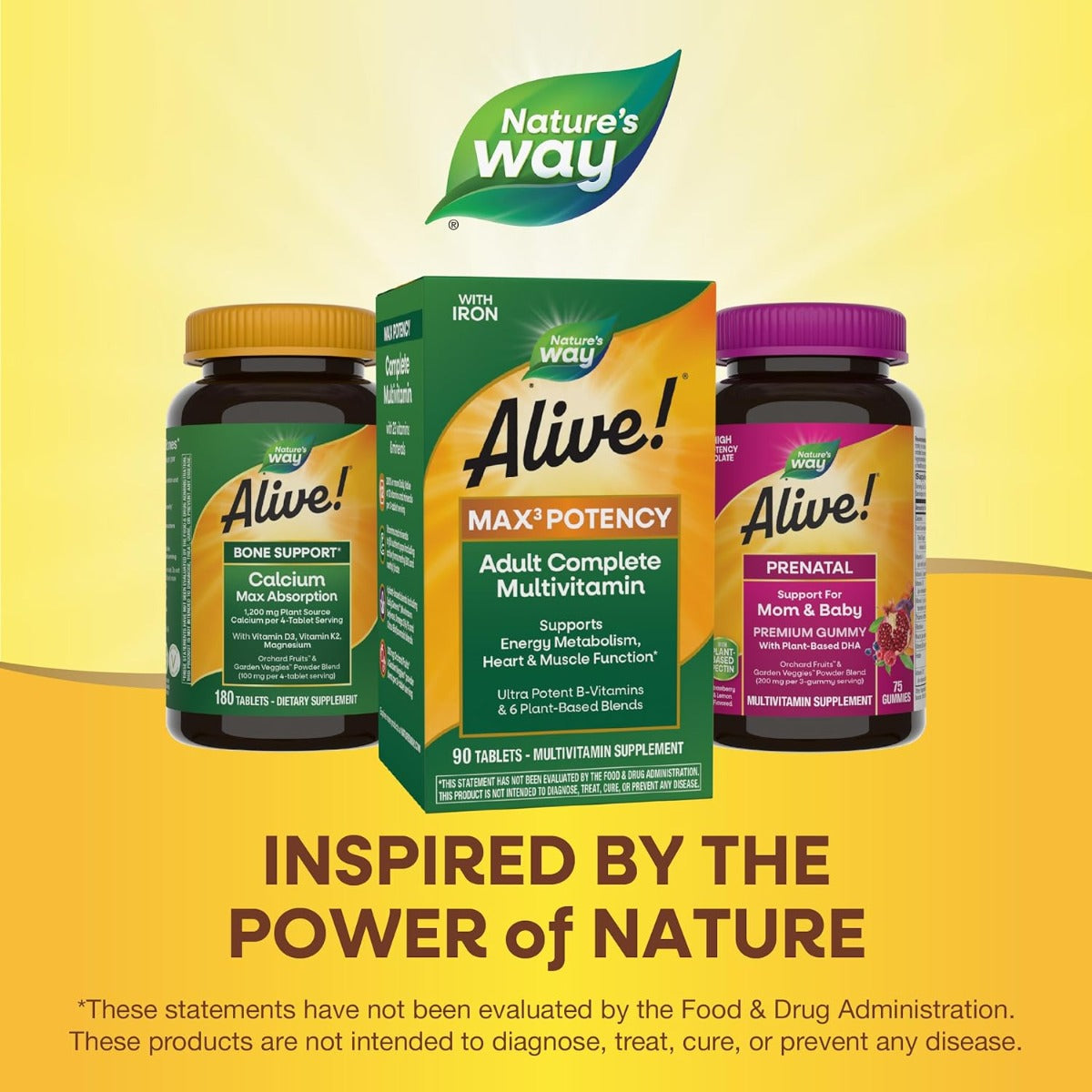 Alive! Max3 Daily (with iron) Tablets