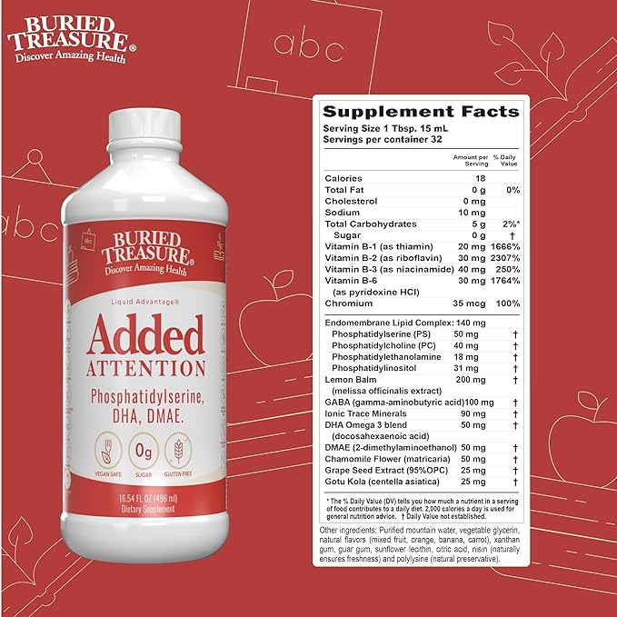 Added Attention for Children 16 OZ Liquid