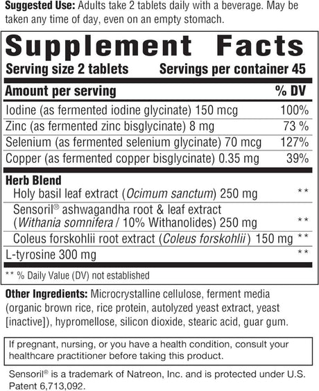 Thyroid Response Complete Care 90 Tablets