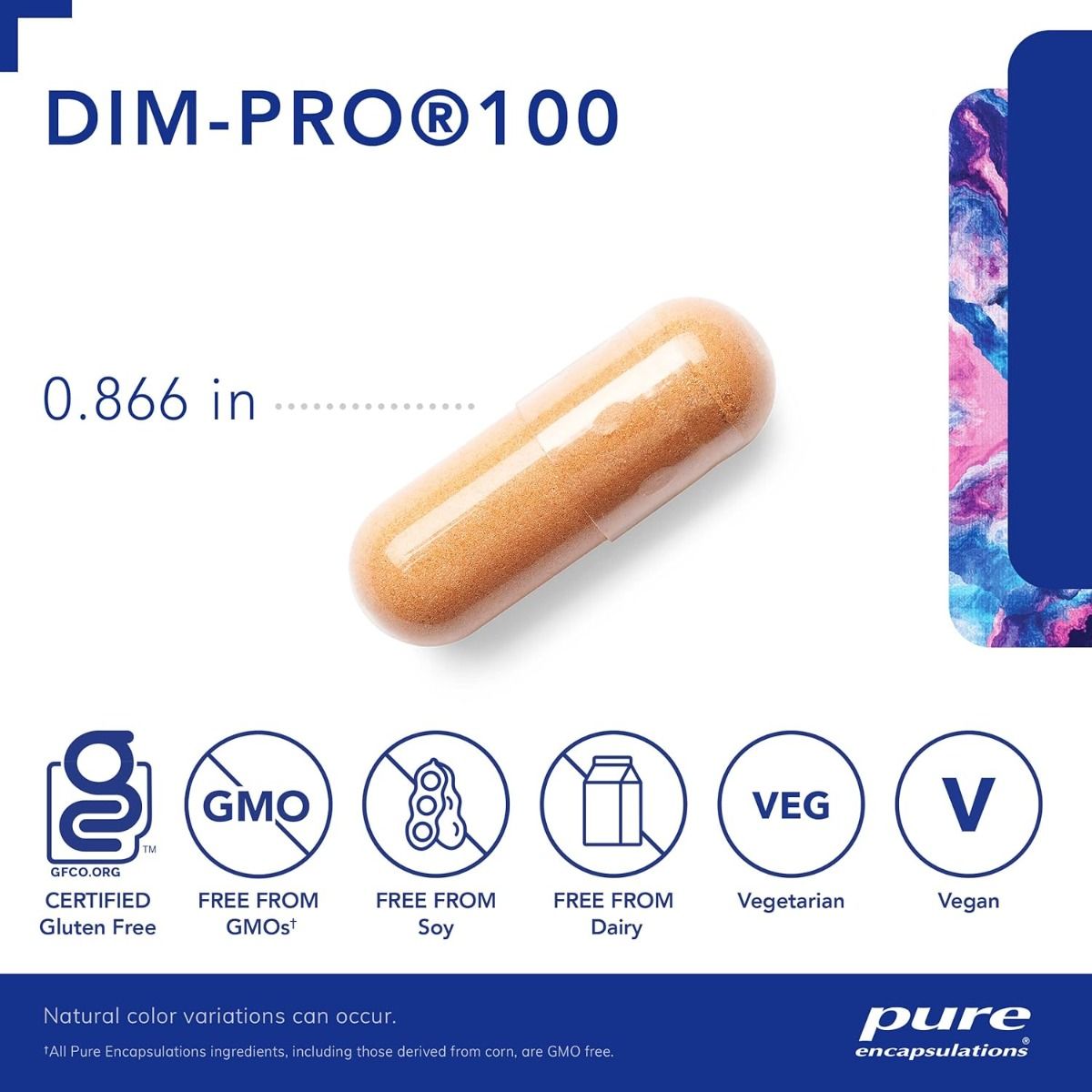 DIMPRO 100 120 Veggie Caps