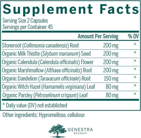 Collinsonia Formula 90Veggie Caps