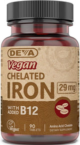 Chelated Iron 29 MG 90 Tablets