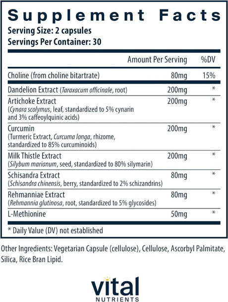 Liver Support 60 Capsules