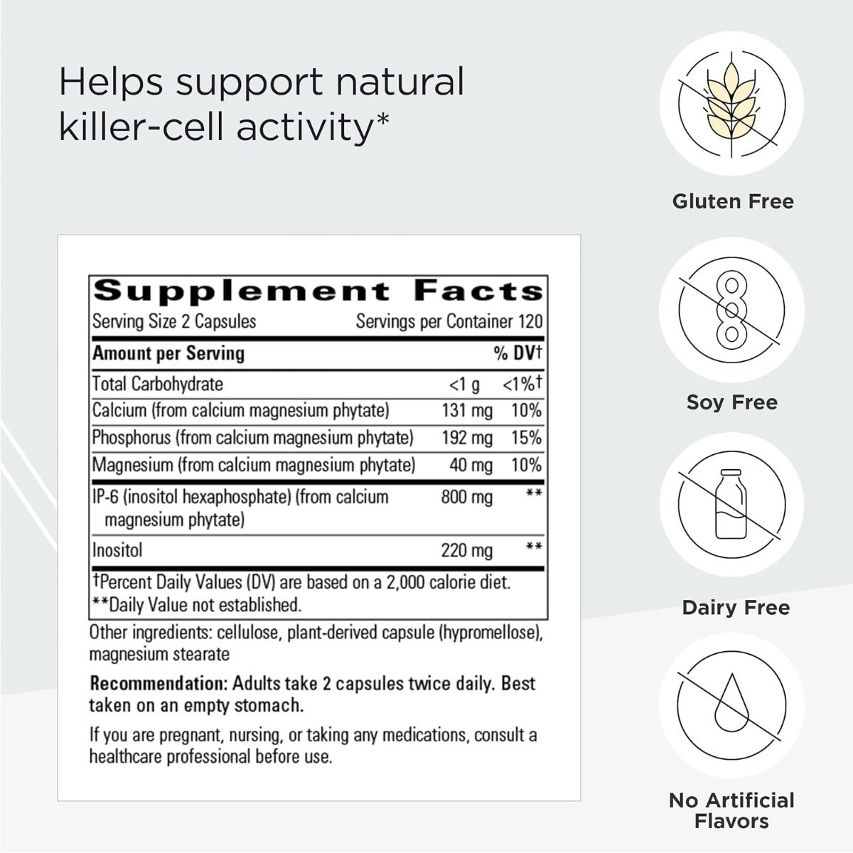 Cellular Forte with IP-6 and Inositol Tablets