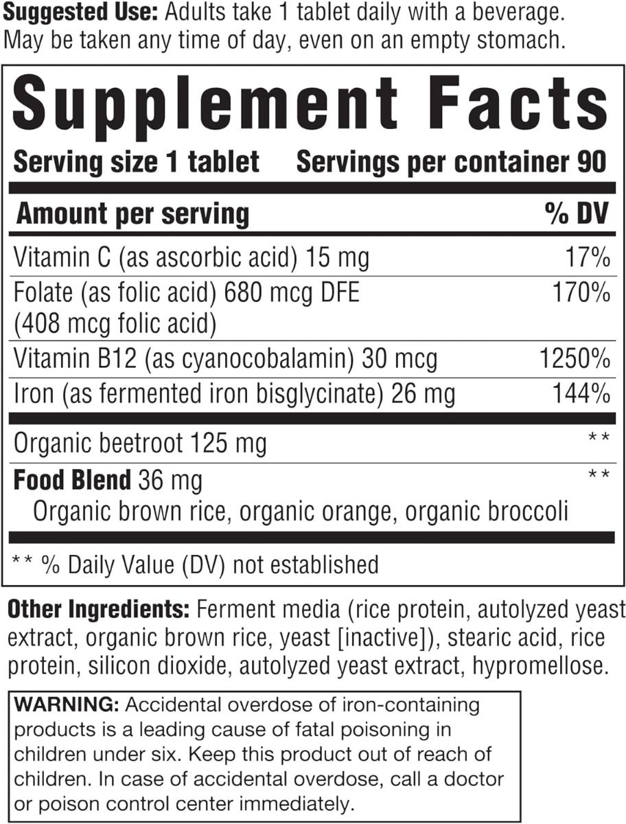 Iron Response 90 Tablets