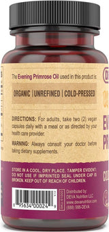 Deva Vegan Evening Primrose Oil 90Vegan Capsules