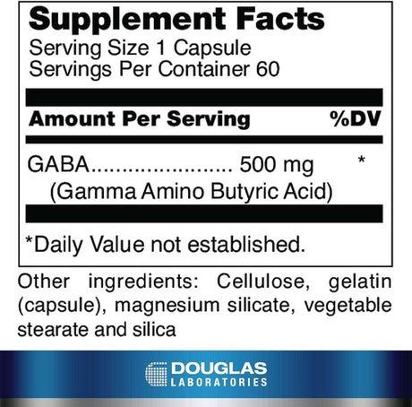 GABA 60 Capsules