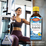 Very Finest Fish Oil Omega-3 - DHA & EPA 6.7 Oz Liquid Lemon