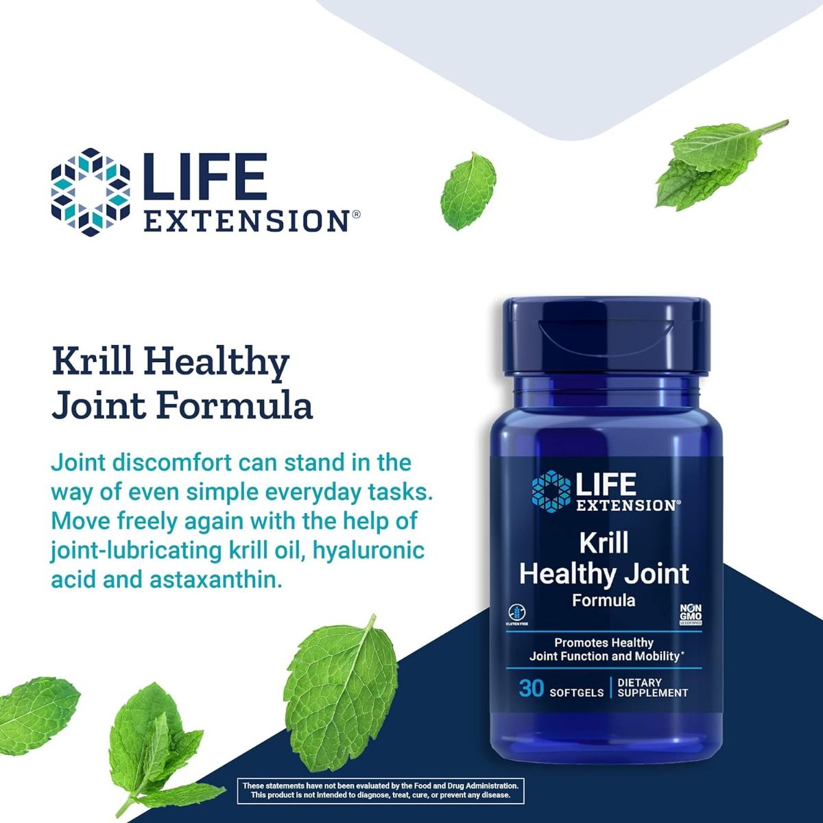 Krill Healthy Joint Formula 30 Softgels