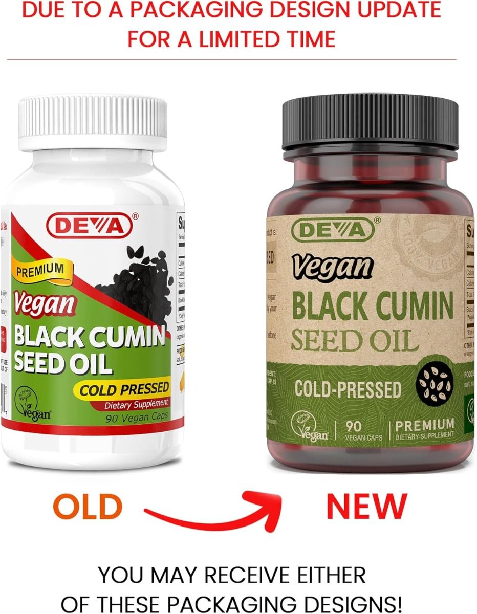 Black Cumin Seed Oil 90Vegan Capsules