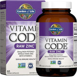 Vitamin Code RAW Zinc 60 Vegan Capsules