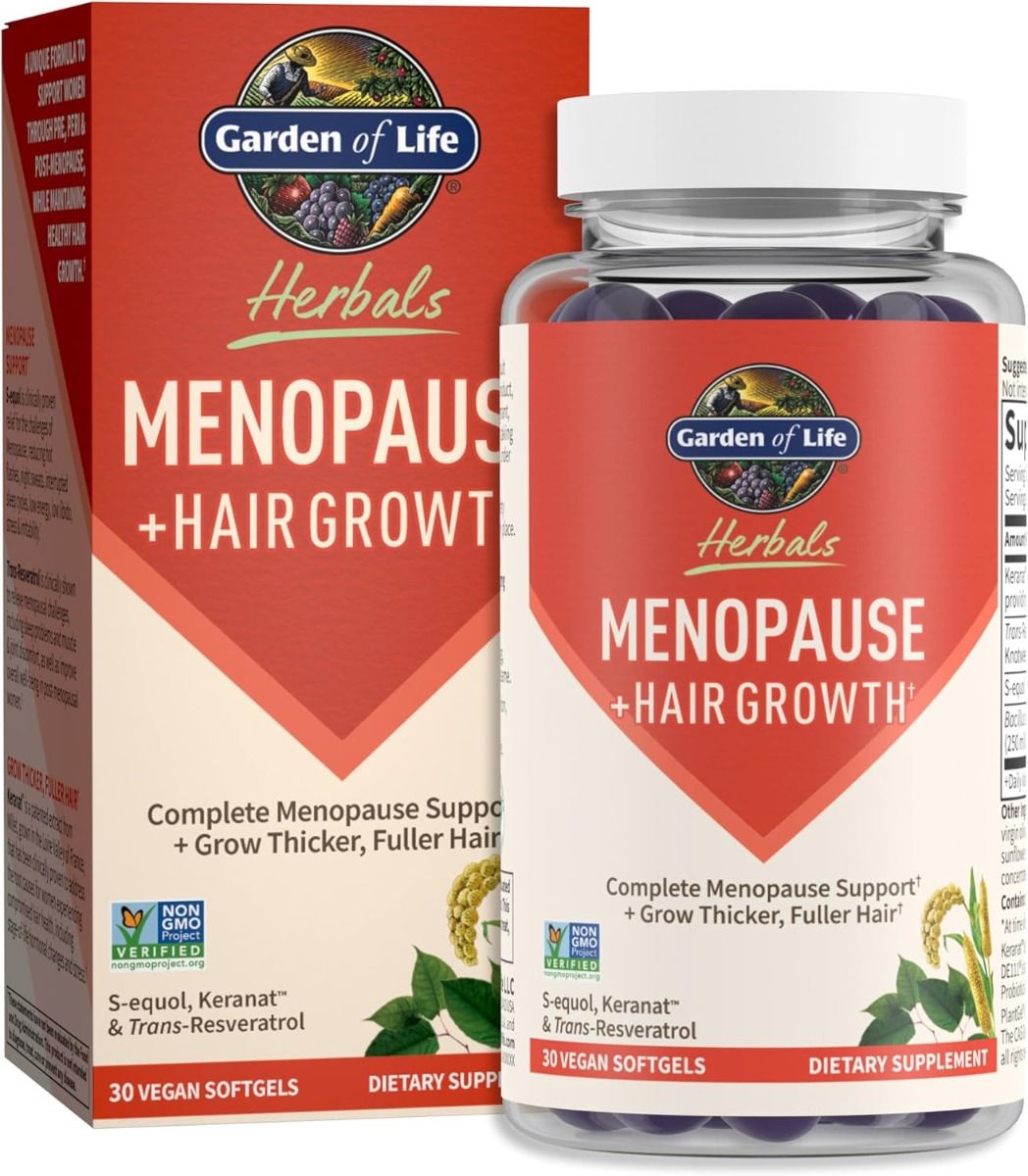 Herbals Menopause + Hair Growth 30 Veg Softgel