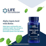 Alpha-Lipoic Acid with Biotin 250 MG 60 Capsules