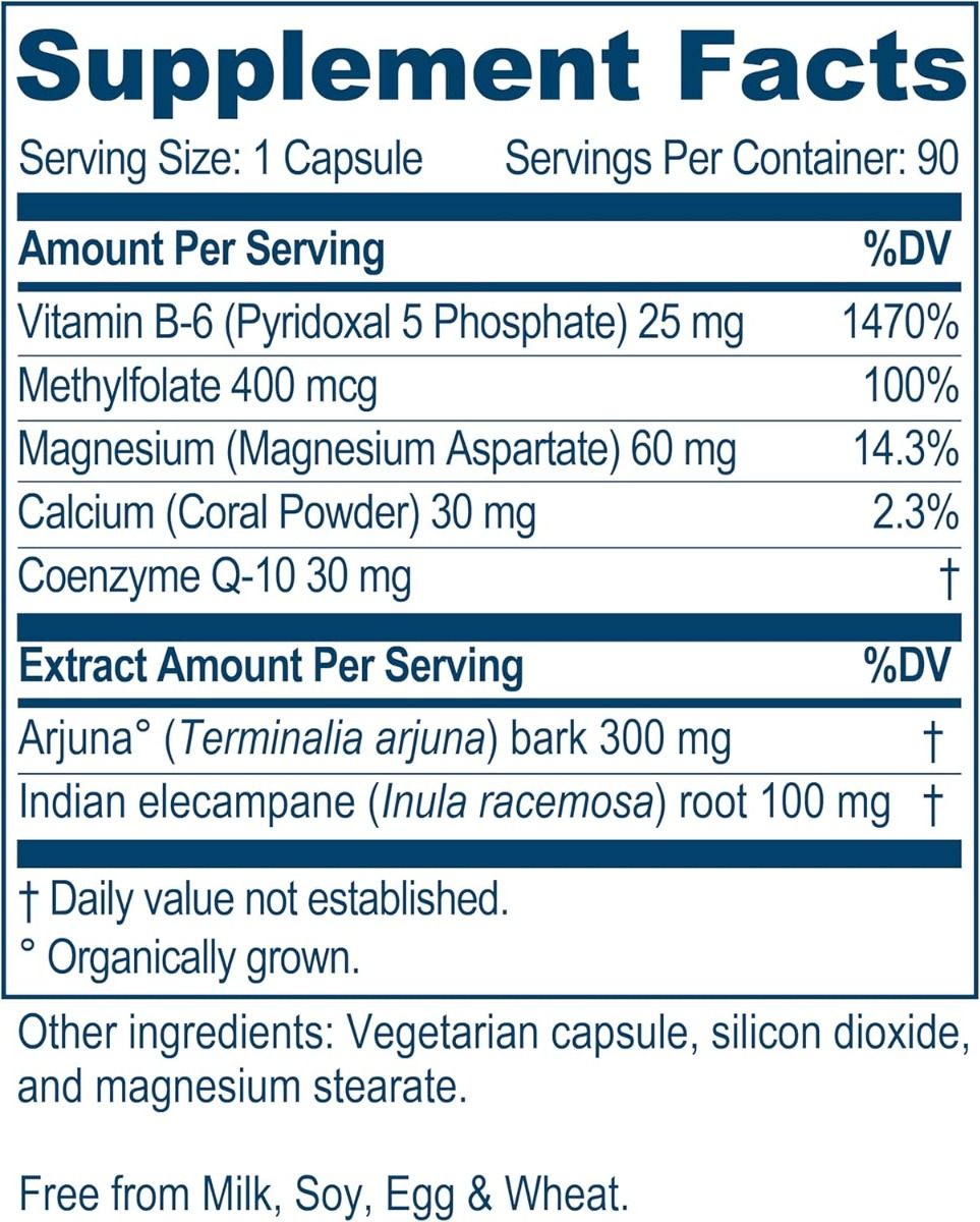 Arjuna Heart 90Veggie Caps