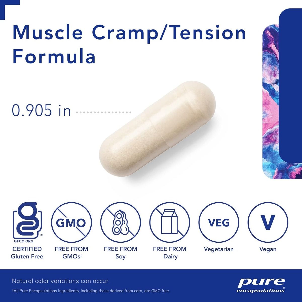 Muscle Cramp/Tension Formula 60 Veggie Caps