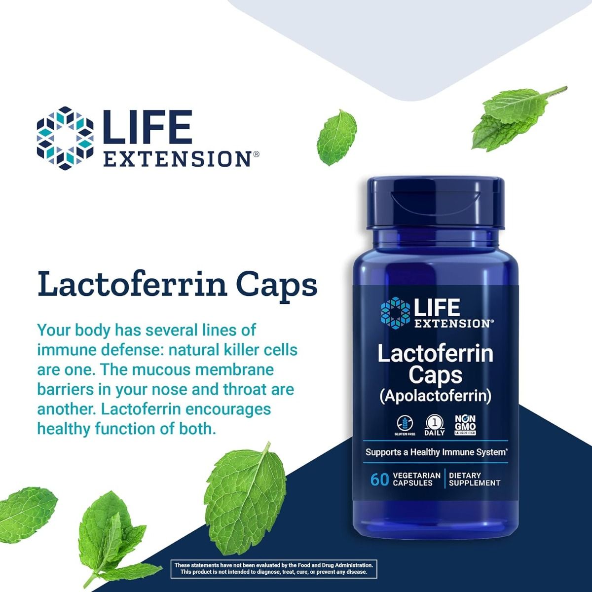 Lactoferrin Caps 60 Veggie Caps