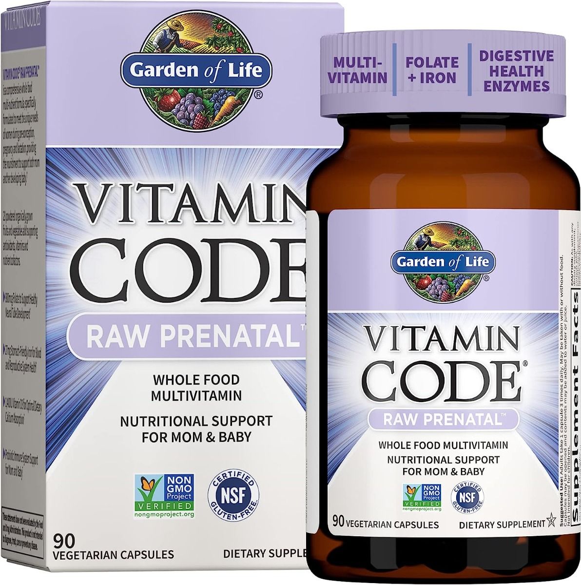 Vitamin Code RAW Prenatal Veggie Caps