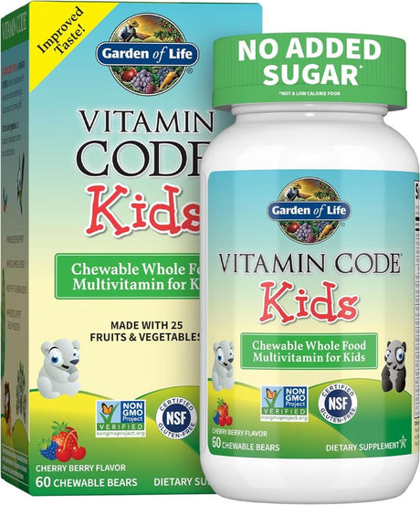 Vitamin Code Kids Chewable Tablets Cherry Berry