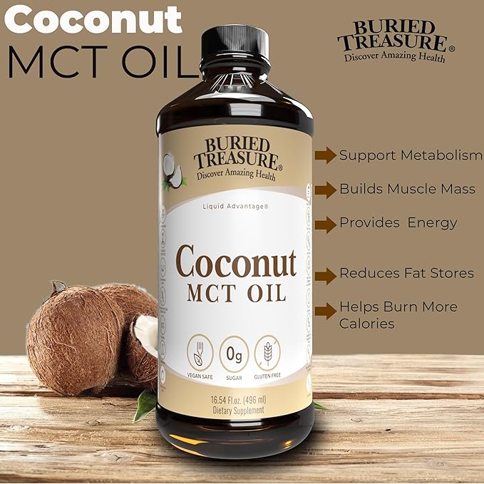 Coconut Oil MCT 16 oz.Liquid