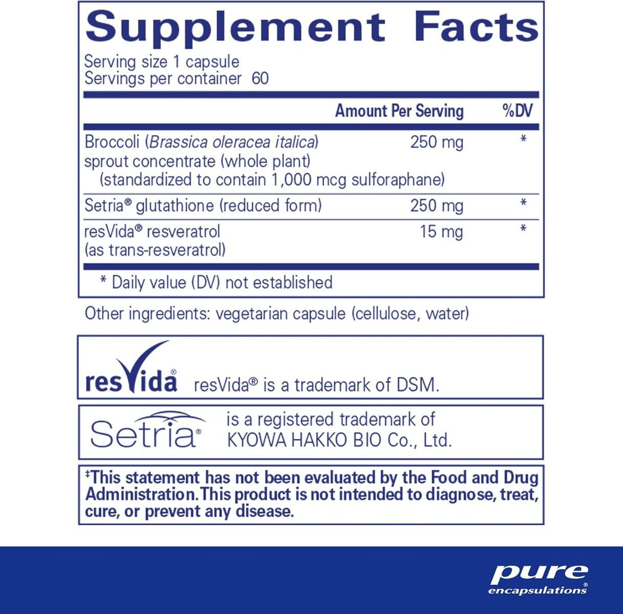 Nrf2 Detox 60 Veggie Caps