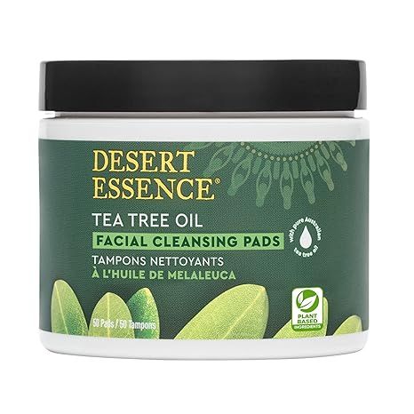 Tea Tree Oil Facial Cleansing Pads 50 Pads