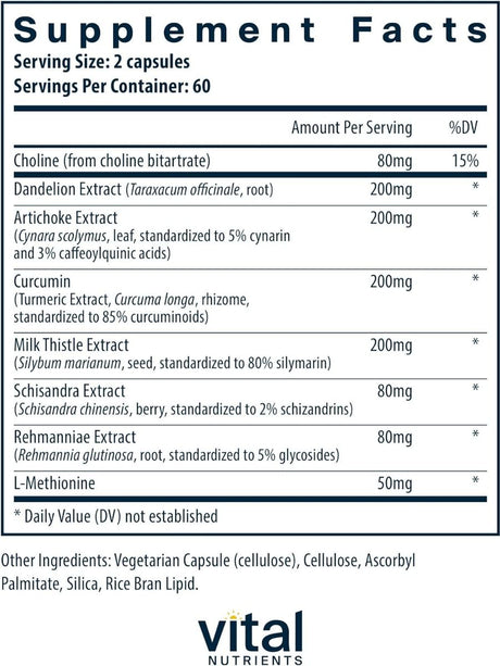 Liver Support 120 Capsules