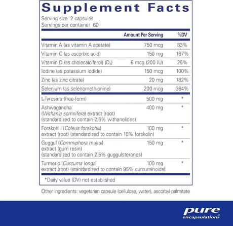 Thyroid Support Complex 120 Veggie Caps