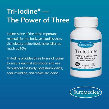 Tri-Iodine 12.5 MG 90 Capsules