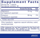 Potassium Magnesium (Aspartate) 90 Capsules