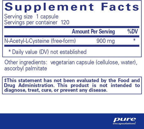 Nac 900 MG 120 Veggie Caps