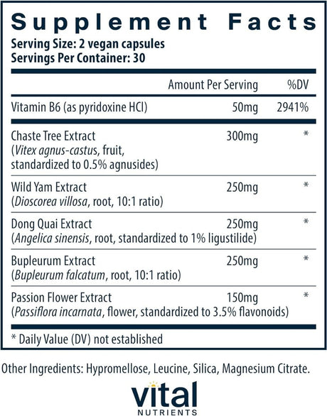 Pms Support 60 Capsules