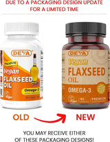 Deva Vegan Flaxseed Oil 90Vegan Capsules