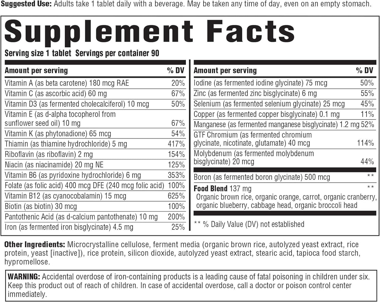 One Daily 90 Tablets