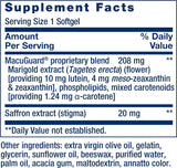 MacuGuard Ocular Support with Saffron 60 Softgels