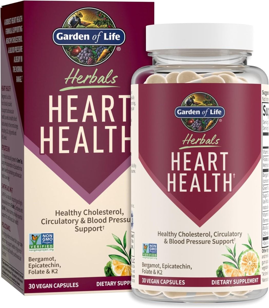 Herbals Heart Health Vegan Capsules