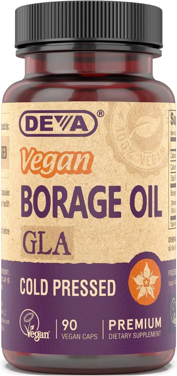 Deva Vegan Borage Oil 90Vegan Capsules