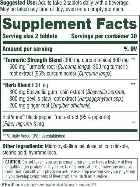 Turmeric Curcumin Joint