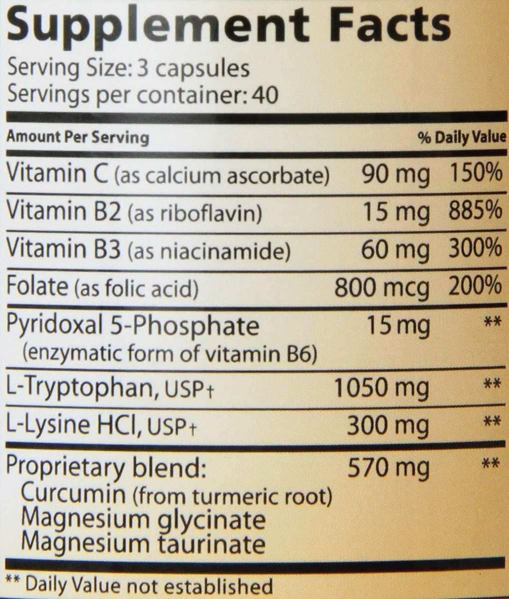 L-Tryptophan Complete Capsules