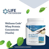 Wellness Code Whey Protein Concentrate 1.10 Lb Or 17.64 Oz (500 G) Powder Vanilla