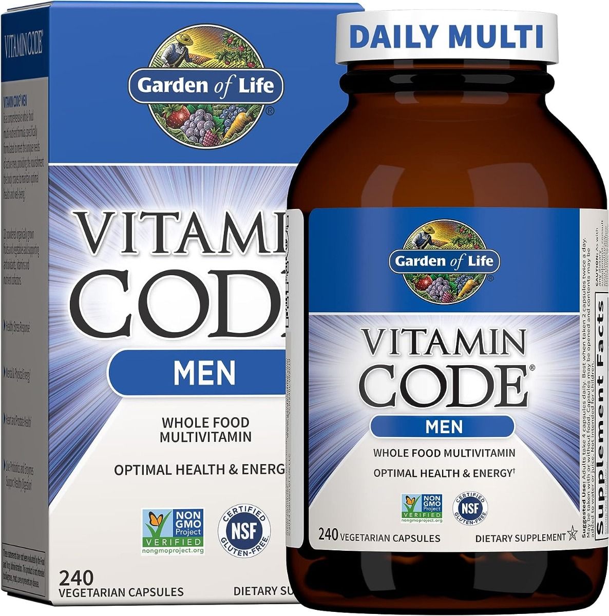 Vitamin Code Men Veggie Caps