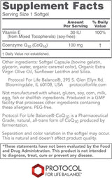 CoQ10 100 MG 90 Softgels