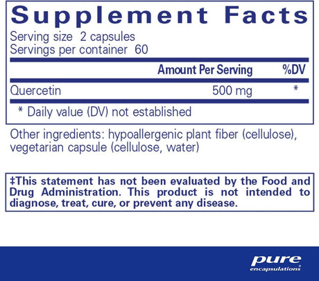 Quercetin 120 Capsules