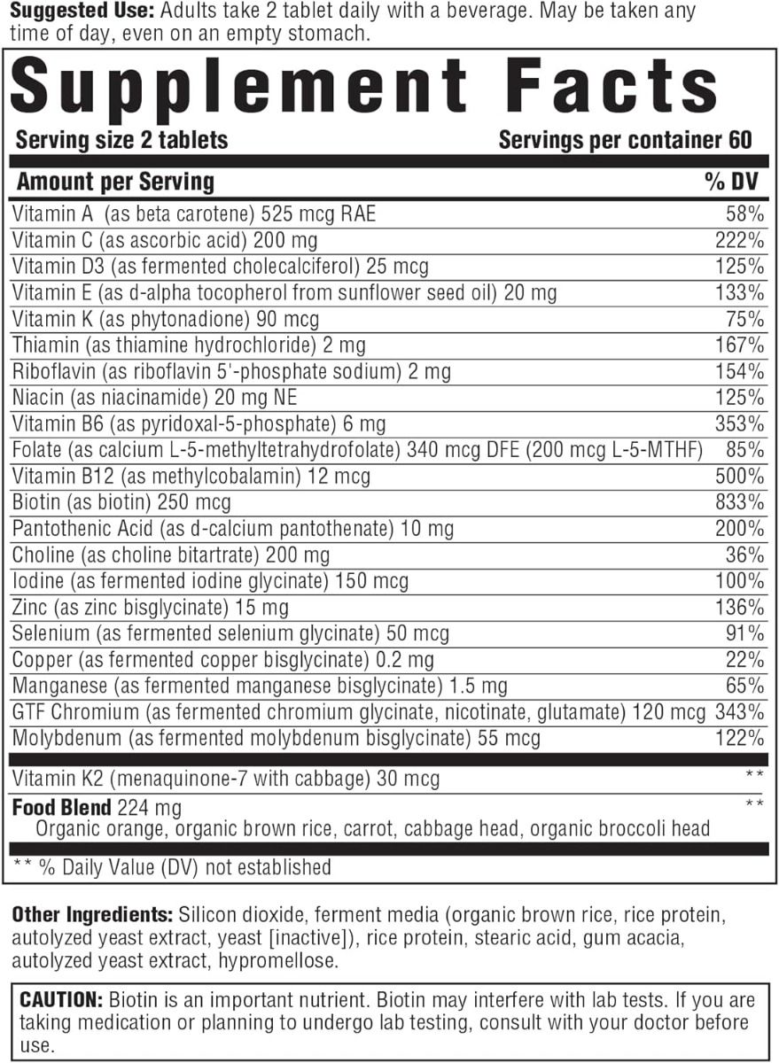 Men's 40+ Multivitamin 120 Tablets