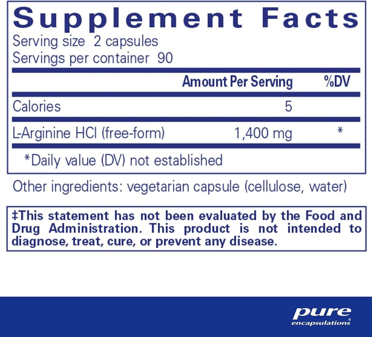 L-Arginine 700 MG 180 Veggie Caps