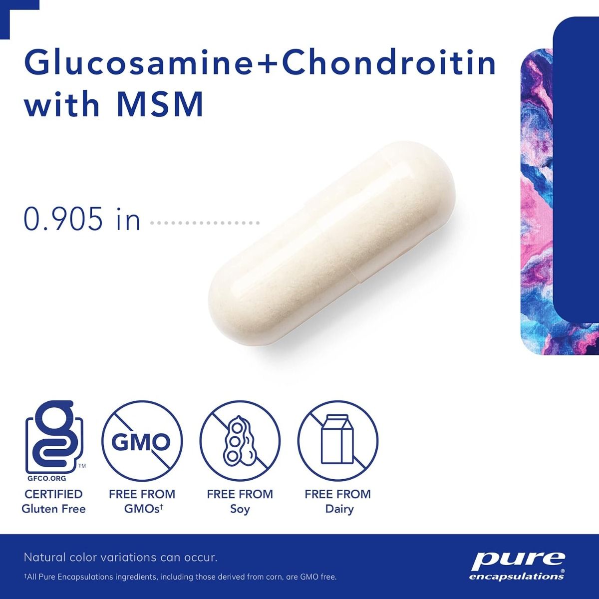 Glucosamine + Chondroitin with MSM 360 Veggie Caps