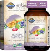 Mykind Organics Prenatal Once Daily 90 Vegan Tablets