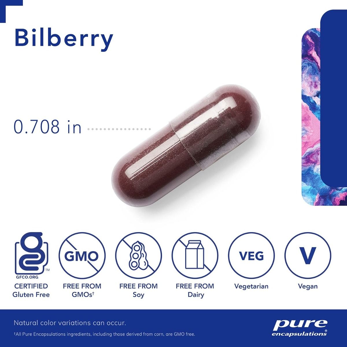 Bilberry 160 MG 120 Veggie Caps