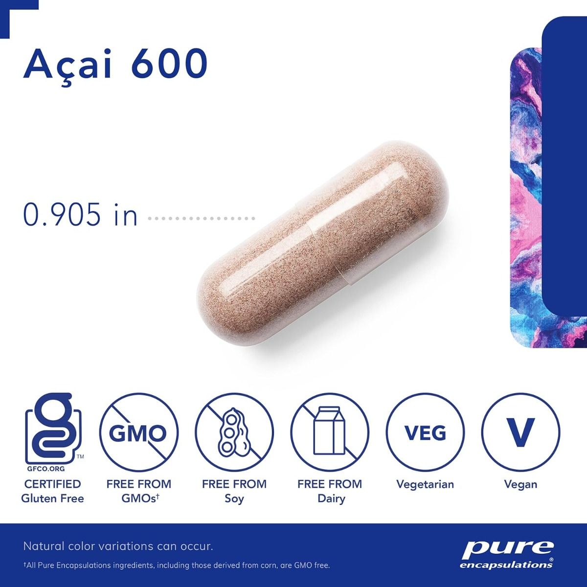 Acai 600 180 Capsules